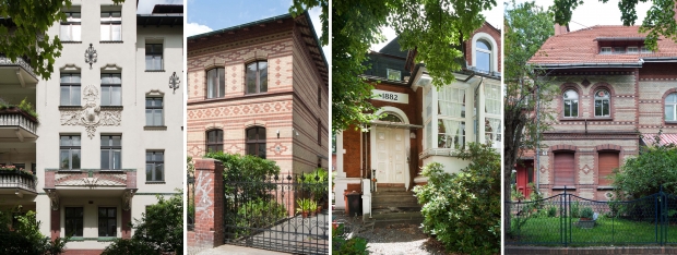 Wohnhäuser in der Niedstraße / Friedenau