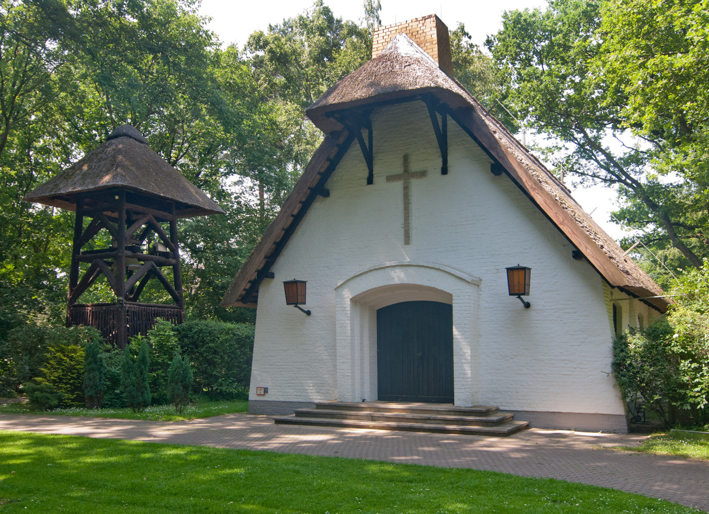 Schilfdachkapelle zum Guten Hirten