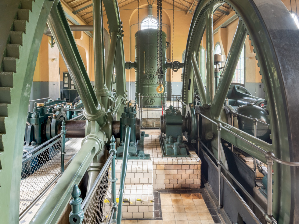 Wasserwerk Teufelssee, Maschinenhaus