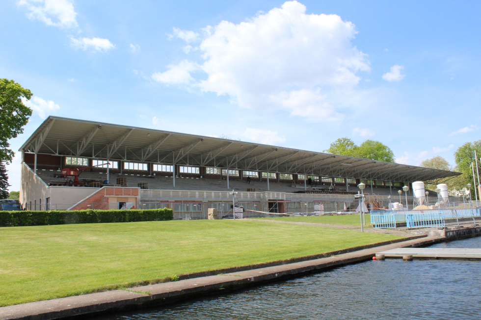 Tribüne - Wassersportmuseum Grünau