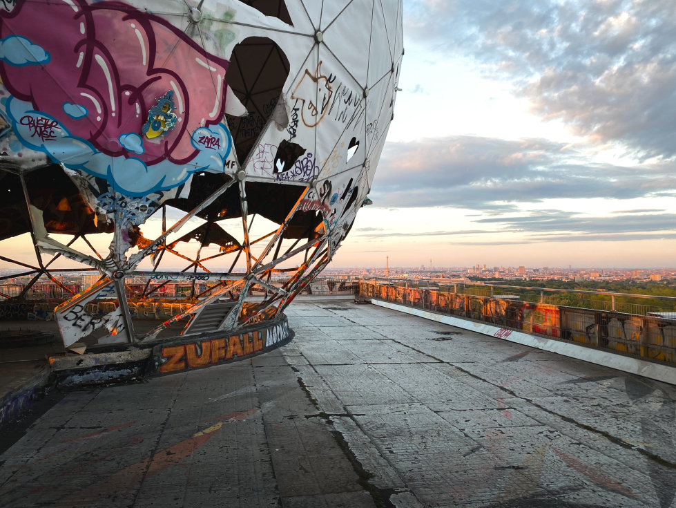 Ehem. Alliierte Abhörstation auf dem Teufelsberg