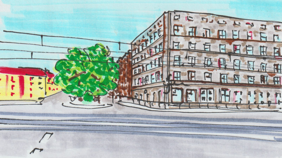 Storkower Str. 2, Wohnanlage und Geschäftshaus der Rudolph Karstadt AG