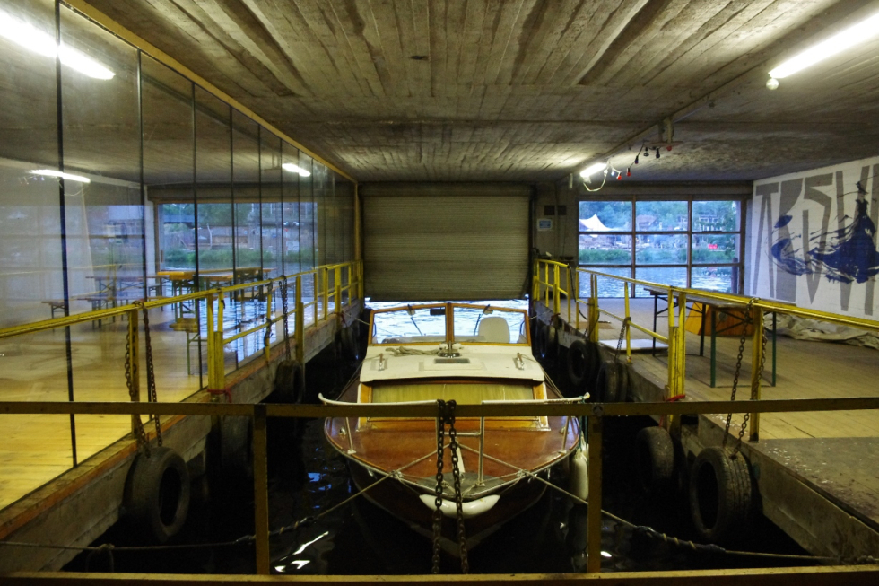 Bootshaus für Patrouillenboote der DDR-Grenztruppen, Mitte