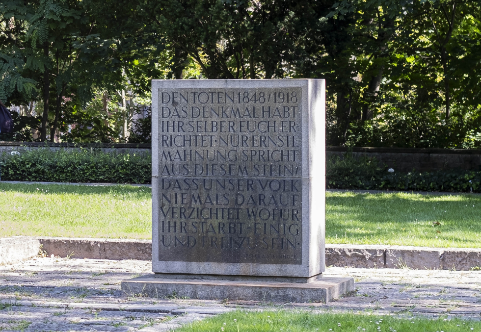Der Friedhof der Märzgefallenen