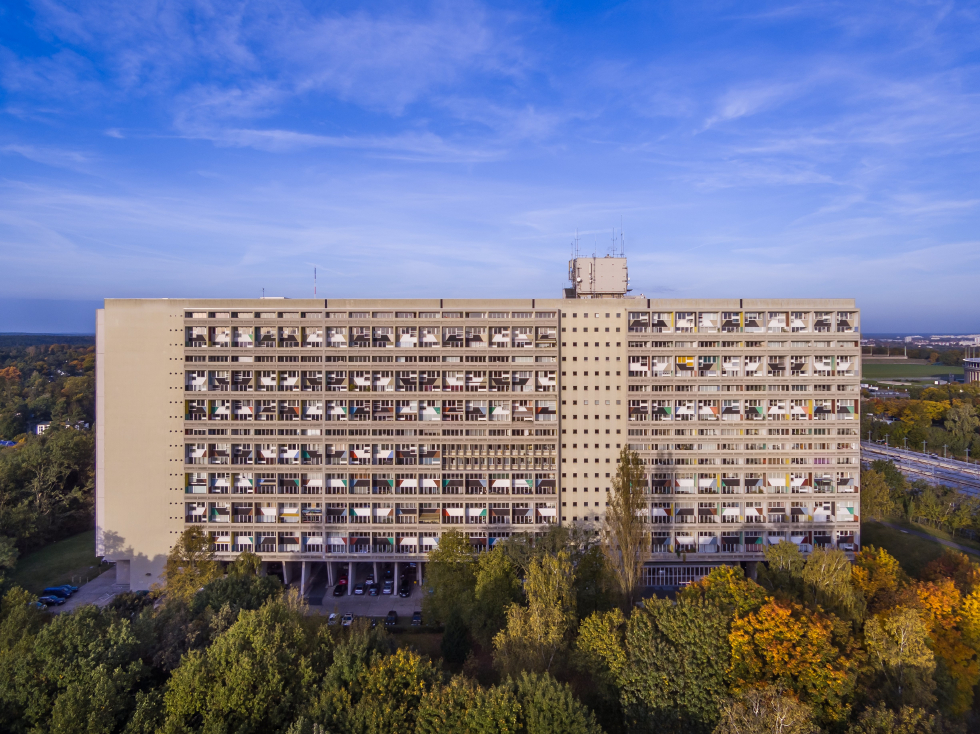 Luftaufnahme Corbusier-Haus