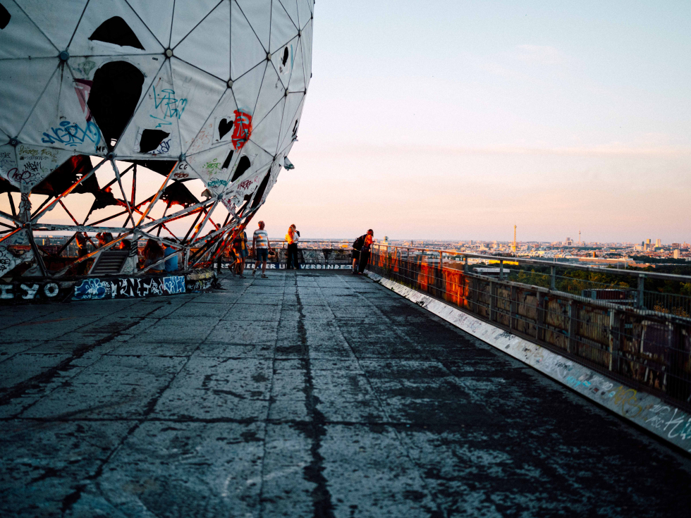 Ehem. Alliierte Abhörstation auf dem Teufelsberg